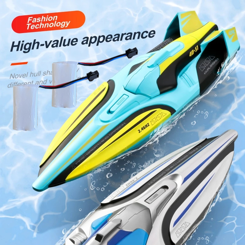 Kids Toys Deals - เรือแข่งความเร็วสูง2.4G เรือสปีดโบ๊ทรีโมทบังคับเรือของเล่นเกมกลางแจ้ง S1ของขวัญวันเกิดสำหรับเด็ก