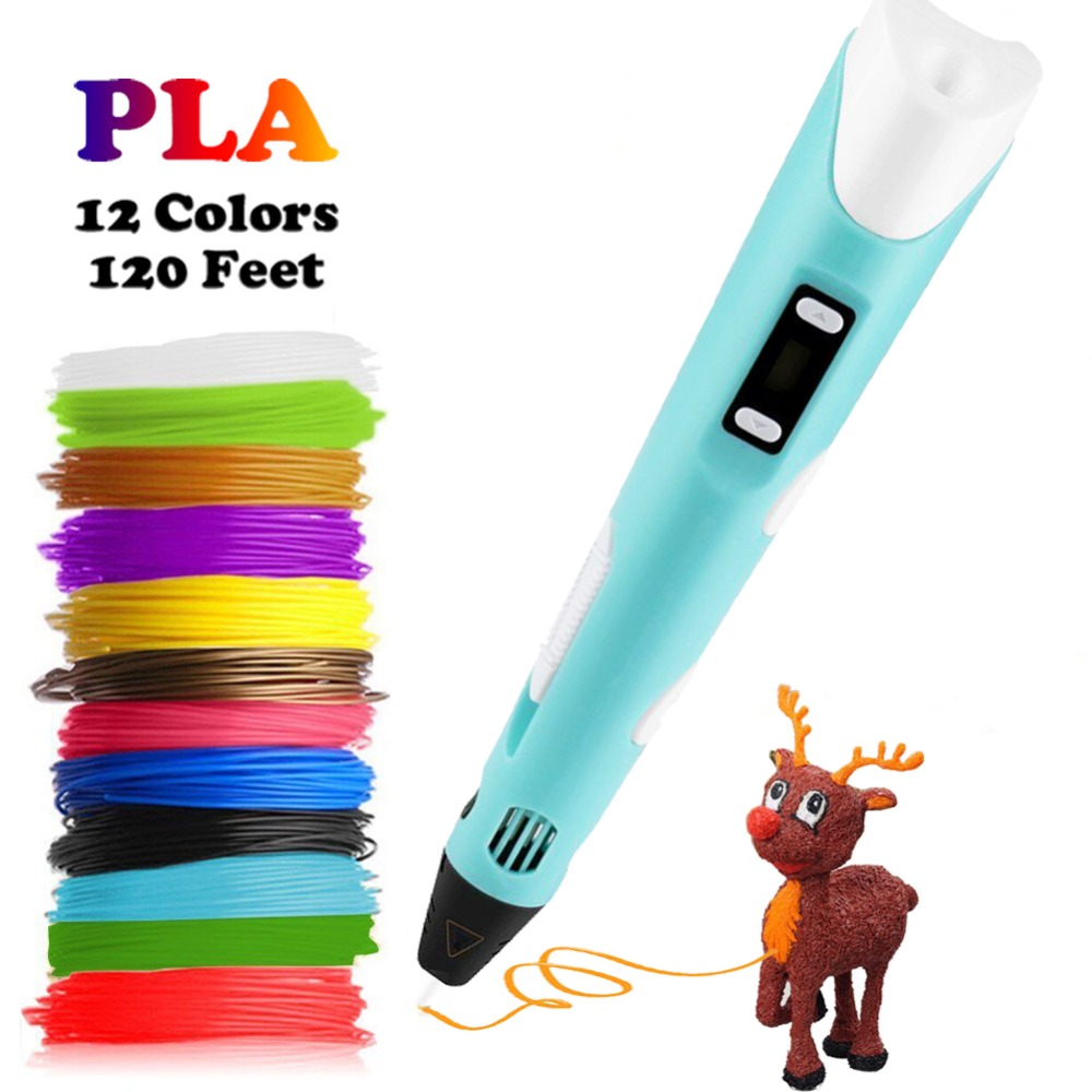 Kids Toys Uk - Dikale 3D ปากกาหน้าจอ LED DIY 3D