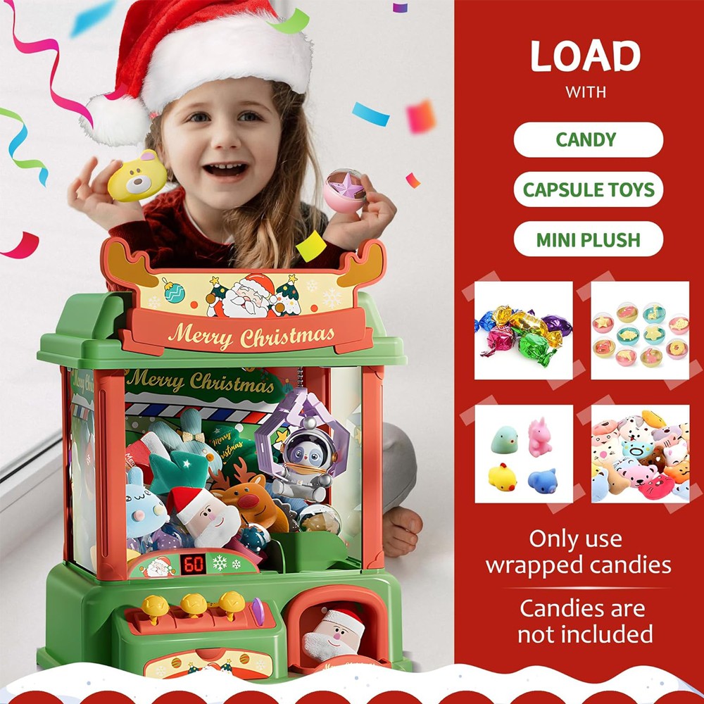 เครื่องจับเล็บสำหรับเด็กเครื่อ - Kids Toys Vending Machine บทวิจารณ์และราคา