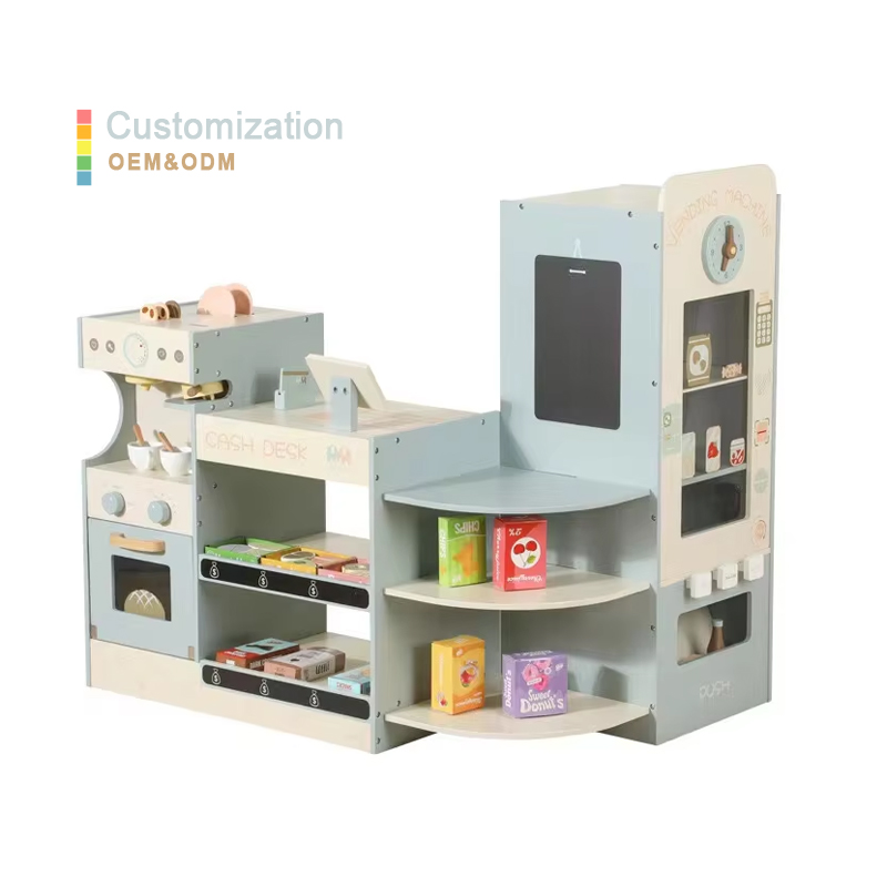 ชุดของเล่นร้านขายของชำไม้สำหรั - Kids Toys Vending Machine บทวิจารณ์และราคา