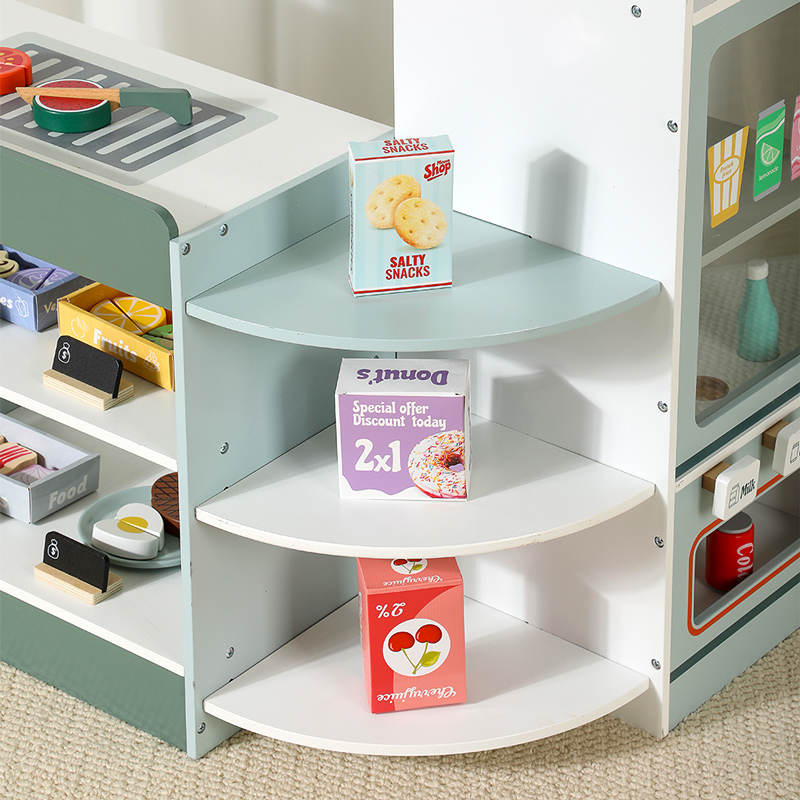 ชุดของเล่นร้านขายของชำไม้สำหรั - Kids Toys Vending Machine บทวิจารณ์และราคา