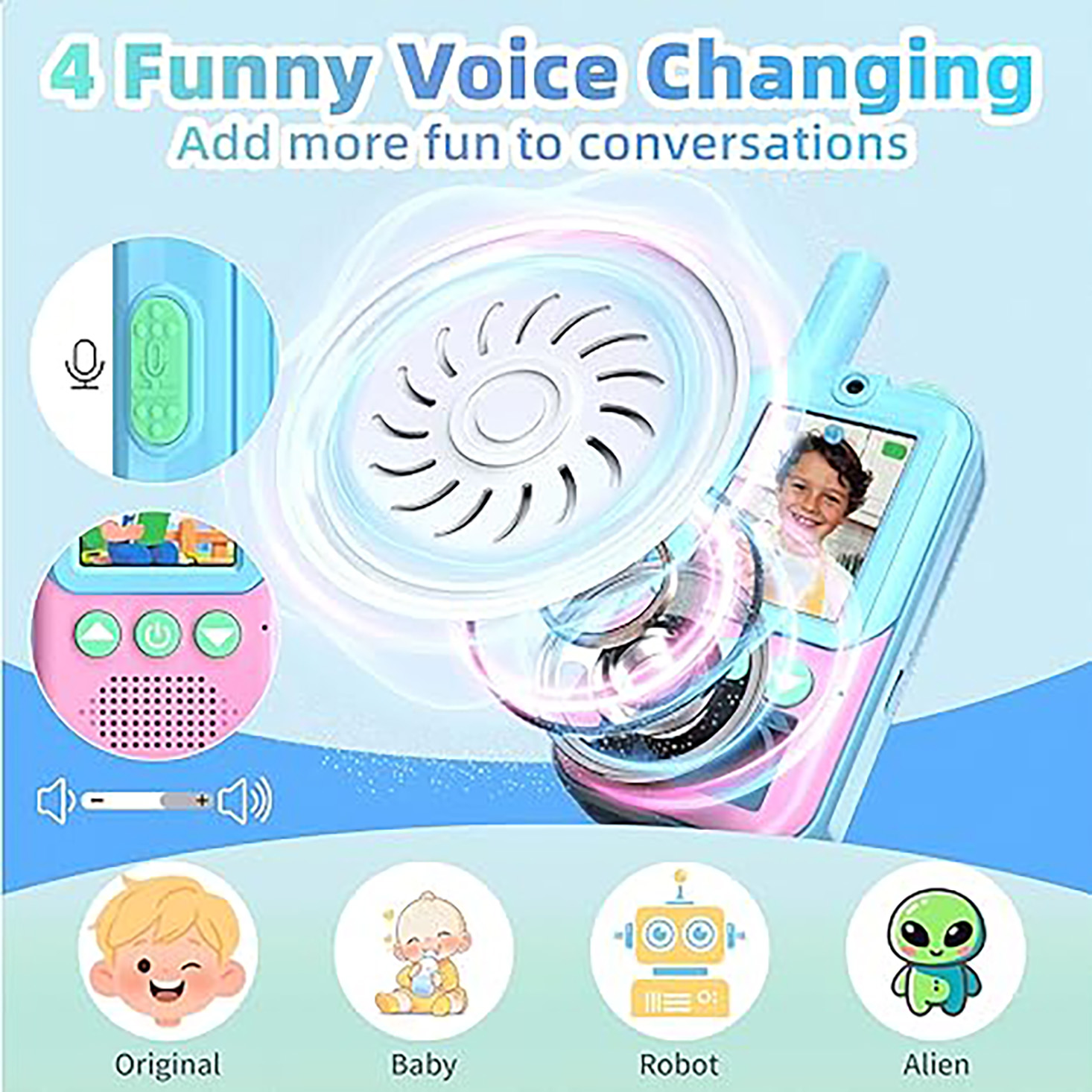 วิทยุสื่อสารวิดีโอสำหรับเด็กแบ - Toys For Kids Video บทวิจารณ์และราคา