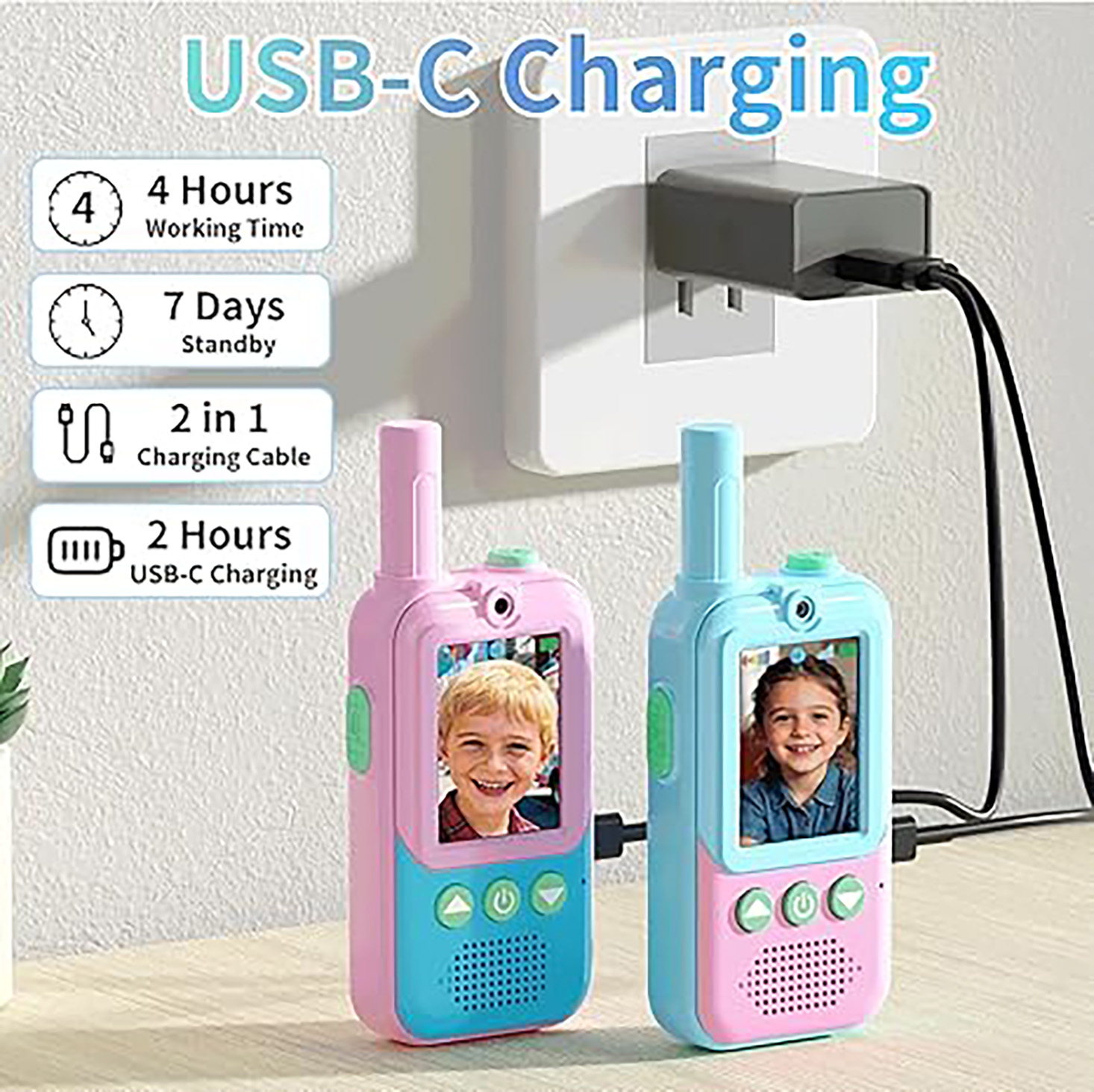 วิทยุสื่อสารวิดีโอสำหรับเด็กแบ - Toys For Kids Video บทวิจารณ์และราคา