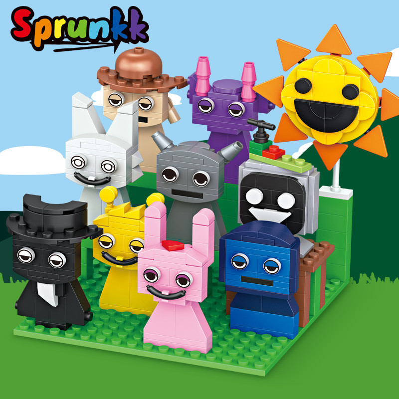 9pcs MOC Figures Building Bloc - Kids Toys Easter บทวิจารณ์และราคา