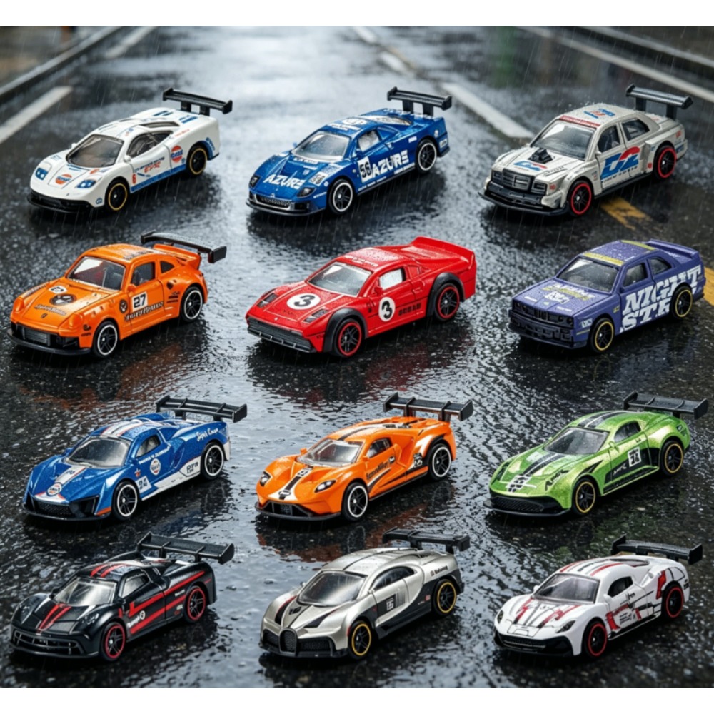 รถแข่งอัลลอยด์ขนาด 1:64 ชุด 6  - Kids Toys Vending Machine บทวิจารณ์และราคา
