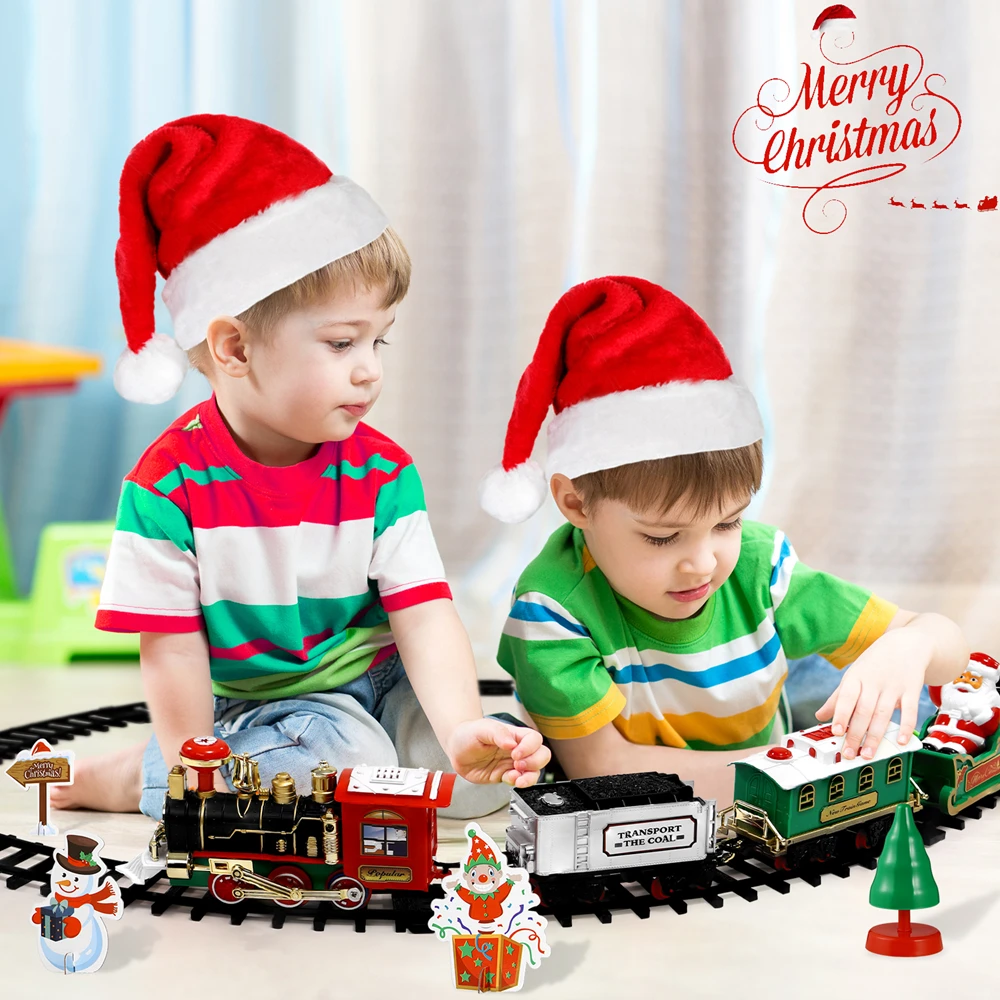 คริสต์มาสชุดรถไฟเทศกาล MINI Lo - Kids Toys Electric บทวิจารณ์และราคา