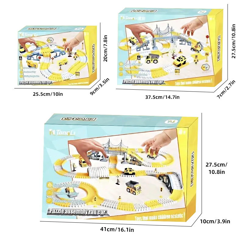 ของเล่นเด็ก รถรางไฟฟ้า DIY ชุด - Kids Toys Electric บทวิจารณ์และราคา