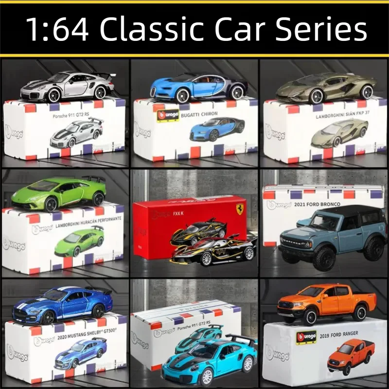 บูราโก 1:64 โมเดลรถหล่อขึ้นรูป - Kids Y Toys บทวิจารณ์และราคา