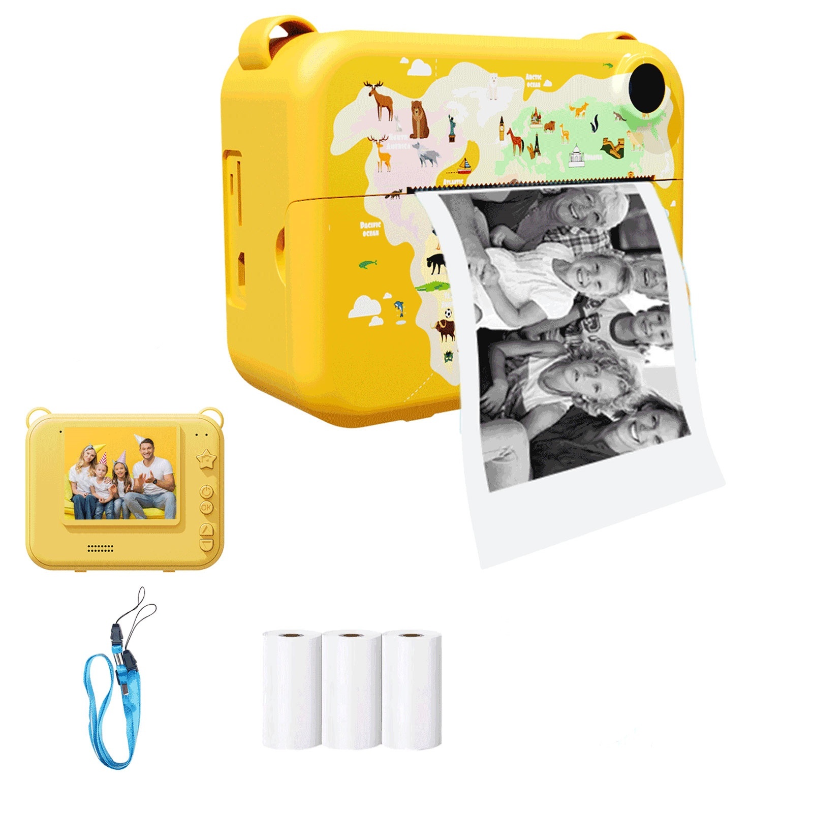 กล้องถ่ายภาพของเด็กดิจิตอลสำหร - Toys For Kids Video บทวิจารณ์และราคา