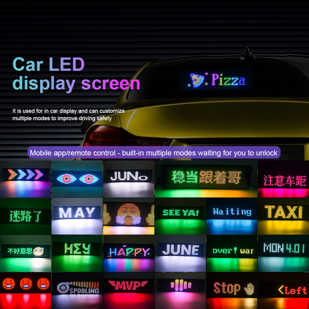 แผงไฟ LED เมทริกซ์แบบเลื่อนข้อ - Remote Control Car บทวิจารณ์และราคา
