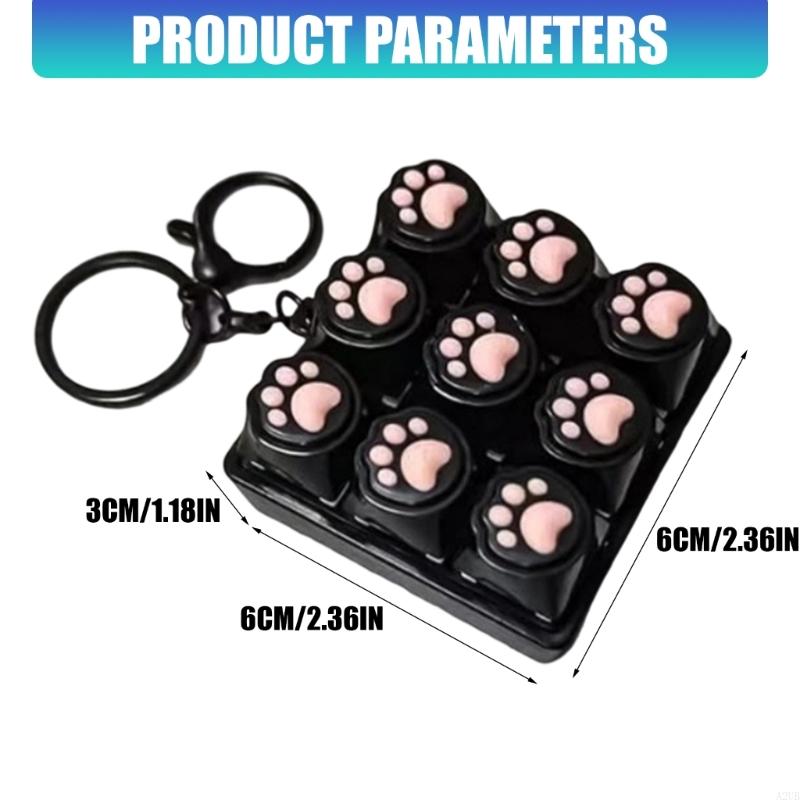 ซิลิโคนแมว Paws Keycap Presser - Kids Toys Entertainer บทวิจารณ์และราคา