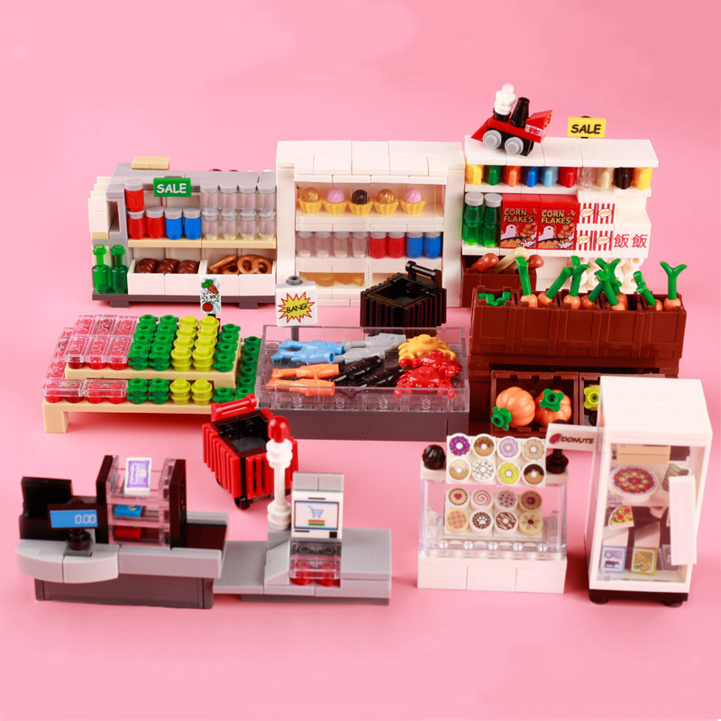 ของเล่นตัวต่อโดนัทบล็อกตัวต่อส - Lego Set Creator บทวิจารณ์และราคา