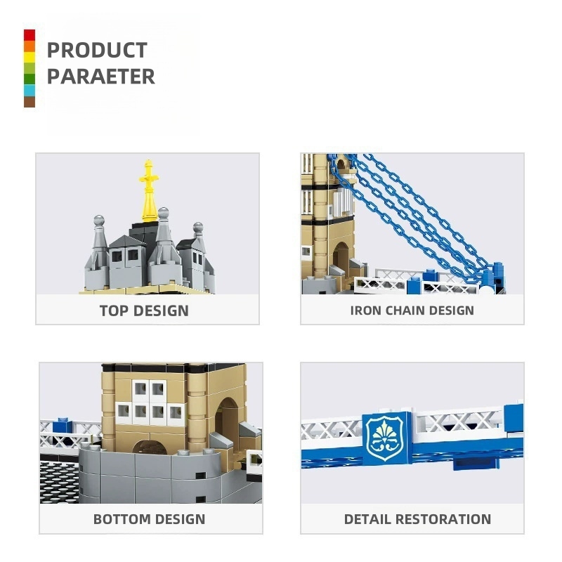 ของเล่นตัวต่อโมเดลอาคารทาวเวอร - Kids Toys Uk บทวิจารณ์และราคา