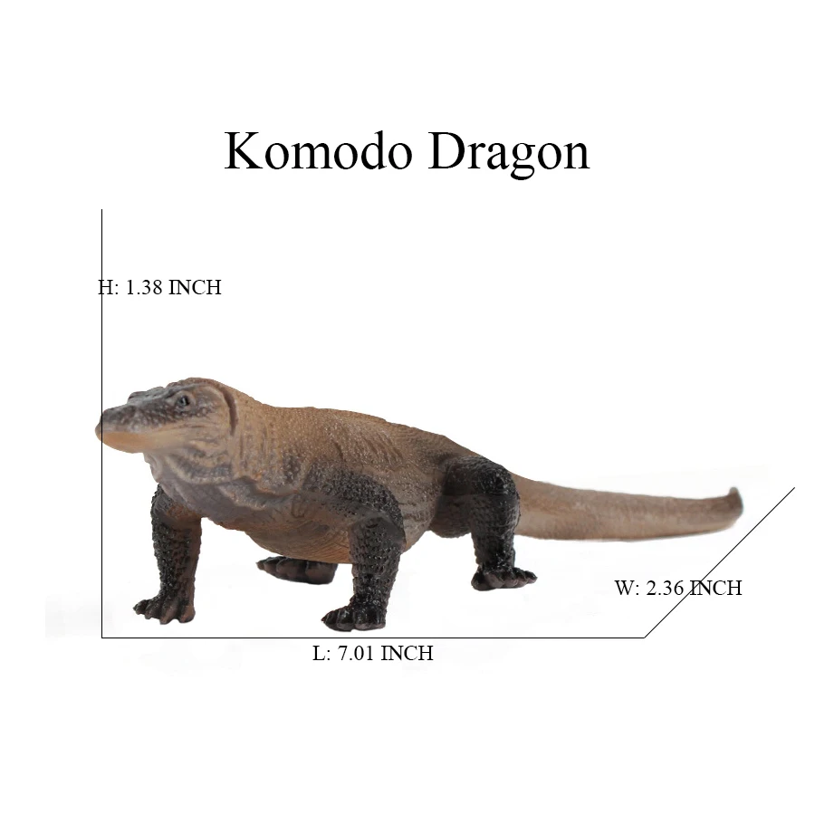พลาสติกโมเดลกิ้งก่าของเล่นอิกั - Kids Toys Under 1 Year บทวิจารณ์และราคา