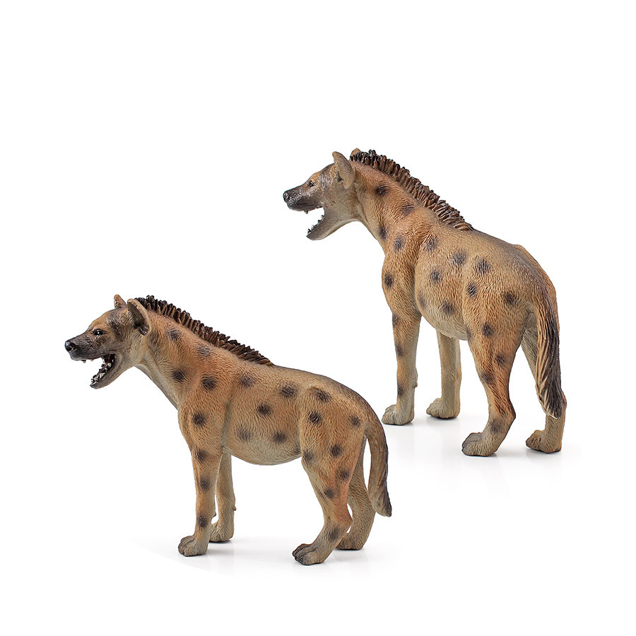 สมจริงพลาสติกสัตว์ป่า Hyena,Ma - Kids Toys Under 1 Year บทวิจารณ์และราคา