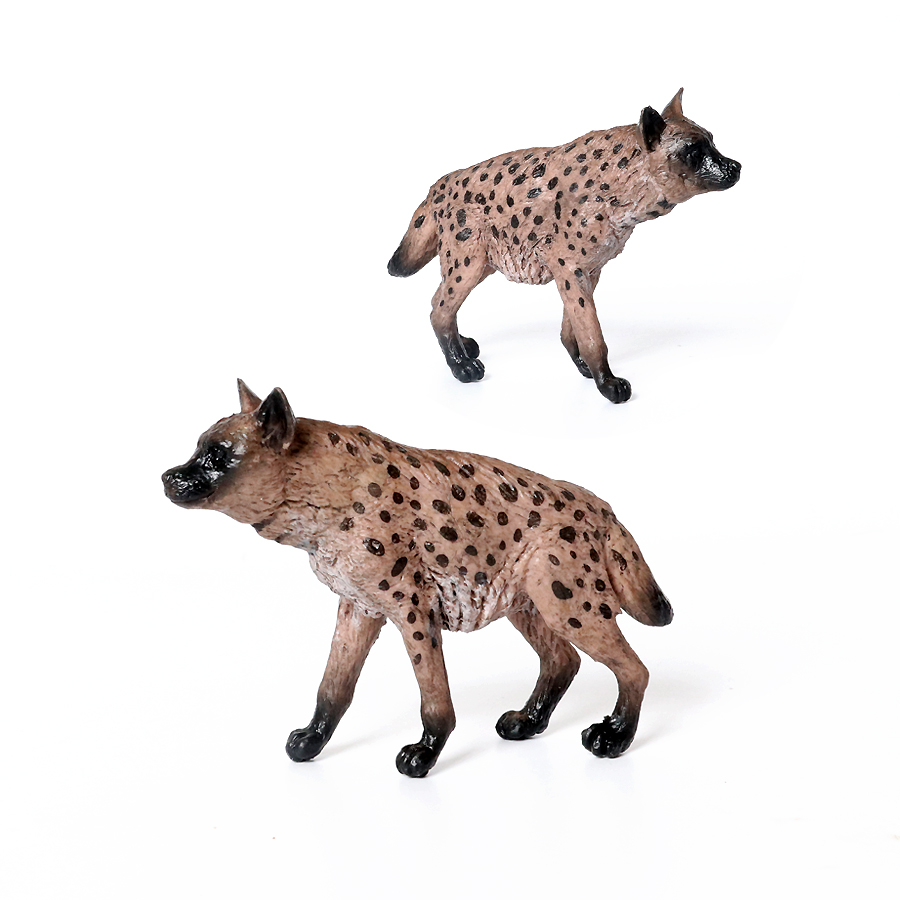 สมจริงพลาสติกสัตว์ป่า Hyena,Ma - Kids Toys Under 1 Year บทวิจารณ์และราคา