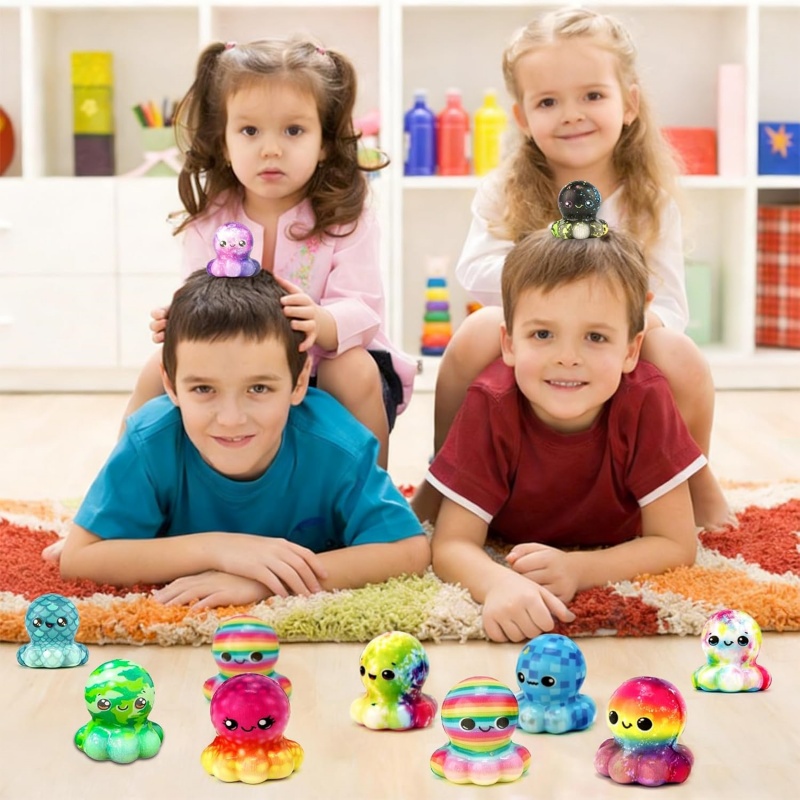 ของเล่นบีบรูปปลาหมึกยักษ์ ของเ - Kids Toys Easter บทวิจารณ์และราคา