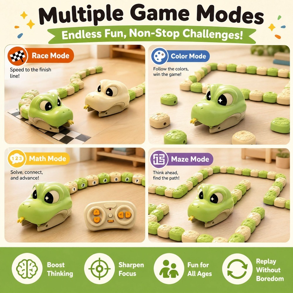 ของเล่นงูแม่เหล็กควบคุมระยะไกล - Remote Control Car บทวิจารณ์และราคา