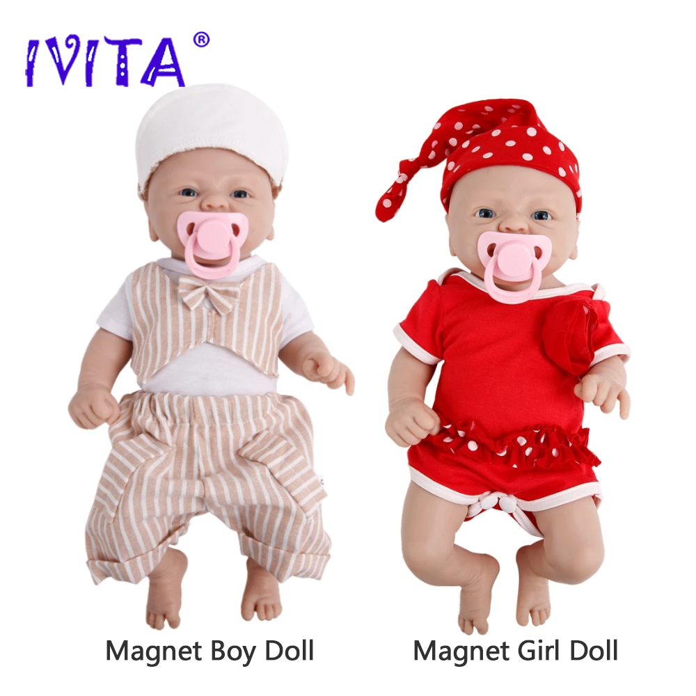 ตุ๊กตาซิลิโคน IVITA 100% ของแท - Kids Toys Deals บทวิจารณ์และราคา