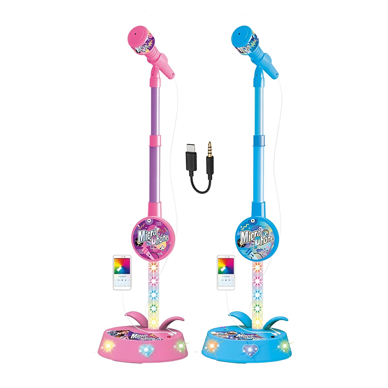 ไมโครโฟนสำหรับเด็กพร้อมขาตั้ง  - Kids Y Toys บทวิจารณ์และราคา