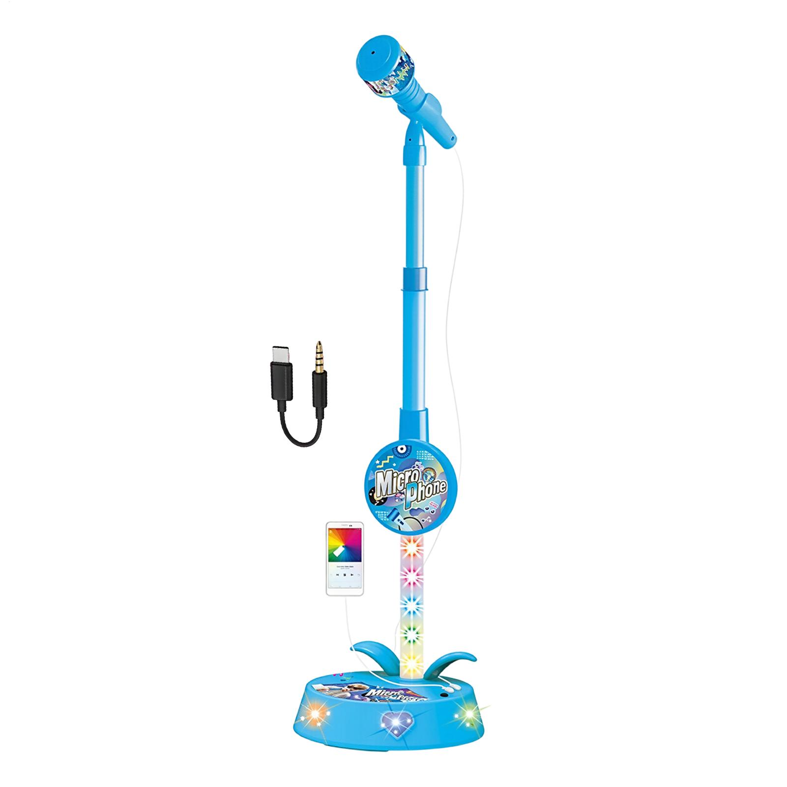 ไมโครโฟนสำหรับเด็กพร้อมขาตั้ง  - Kids Y Toys บทวิจารณ์และราคา