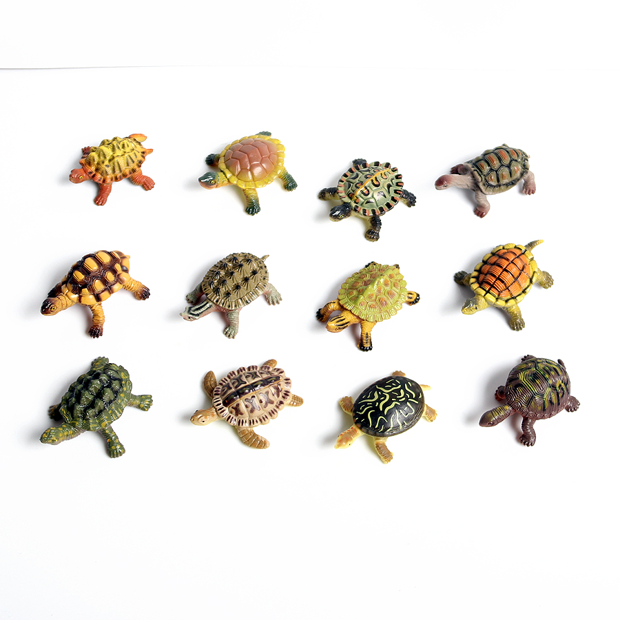 โมเดลเต่าทะเลขนาดเล็กเหมือนจริ - Kids Toys Under 1 Year บทวิจารณ์และราคา